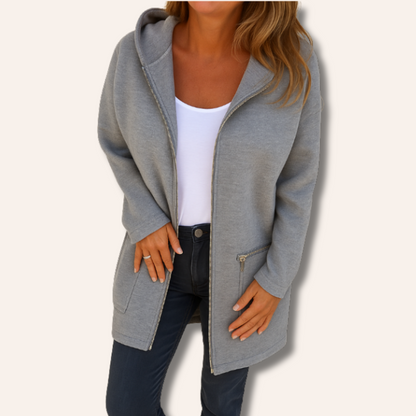 Hooded Cardigan Long Sleeve Warm