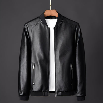 Tailor-made Leather Jacket Men Biker Style
