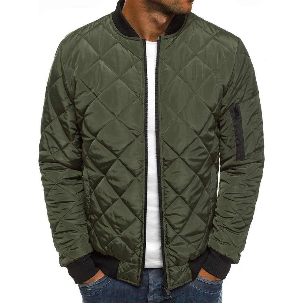 Men's Lightweight Cotton Modern Bomber Jacket