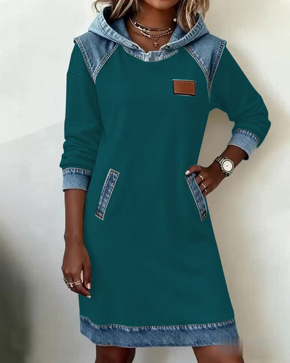 Stylish Dresses With Contrast Stripes