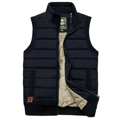 Men's Fleece Vest Warm and Comfortable