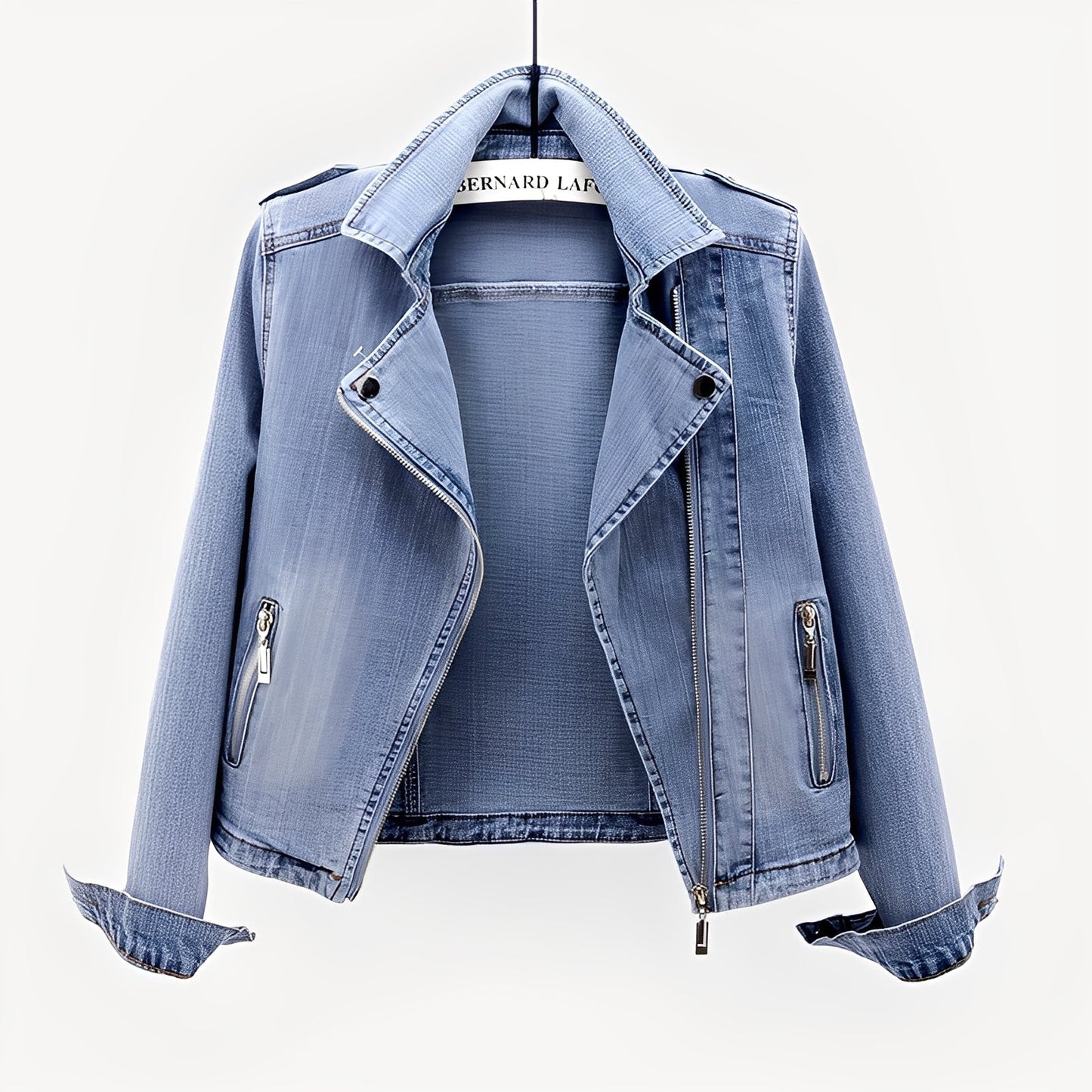 Elegant Women's Denim Jacket Classic Design