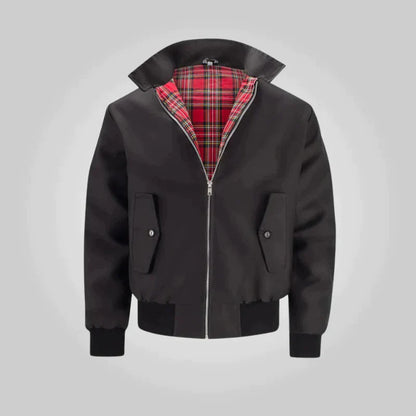 Stylish Vintage Look Bomber Jacket