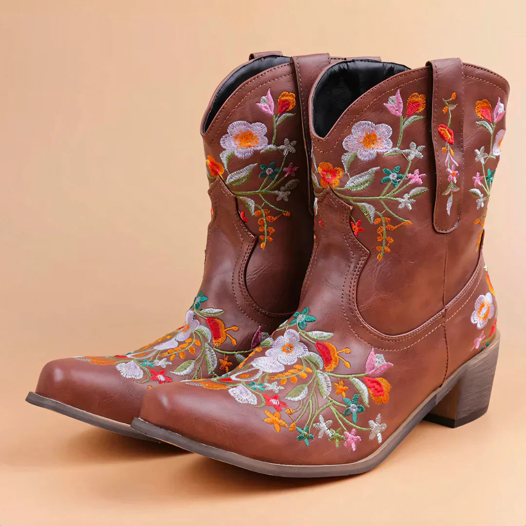 Weatherproof Cowgirl Boots Vintage Look