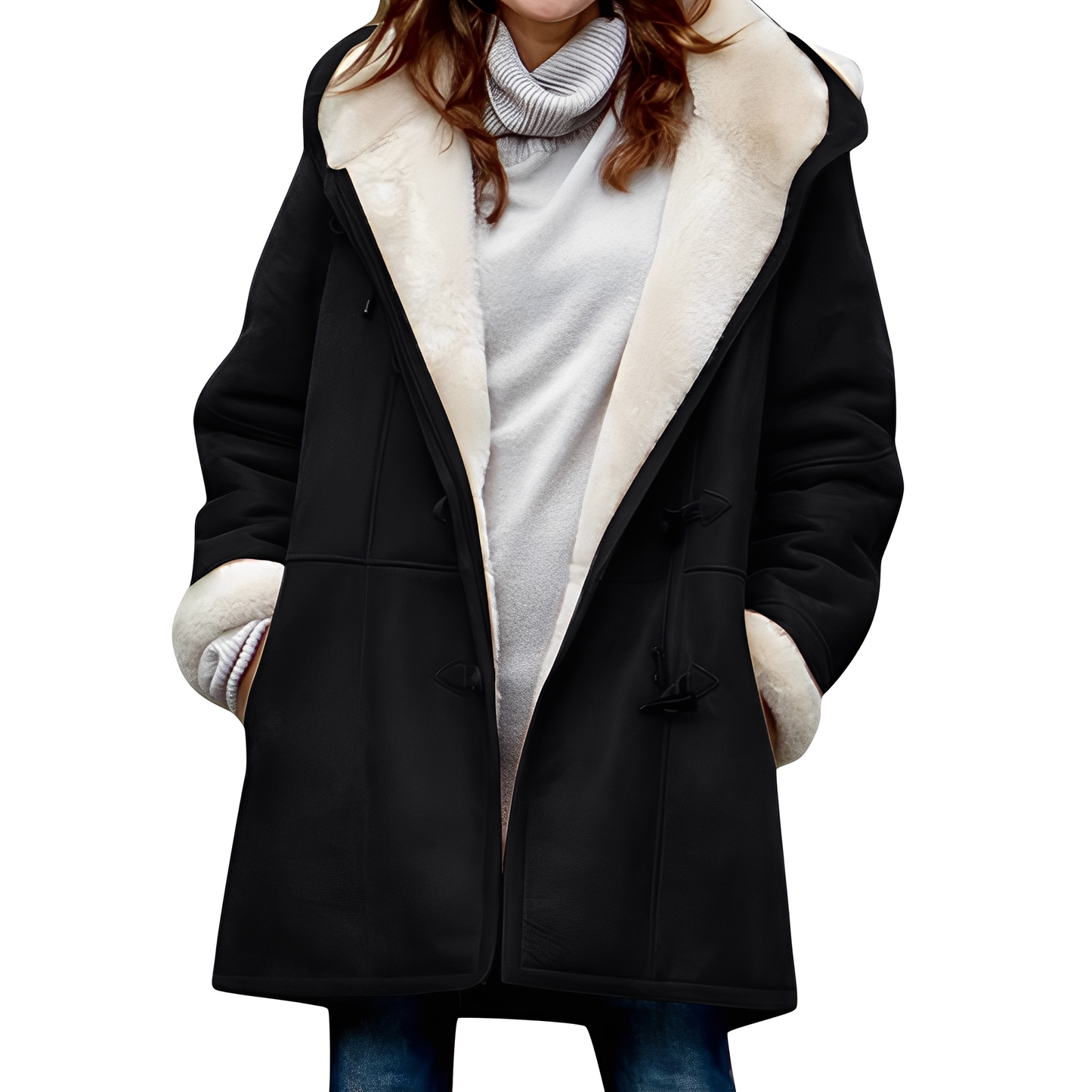 Hooded Coat Women Casual Winter