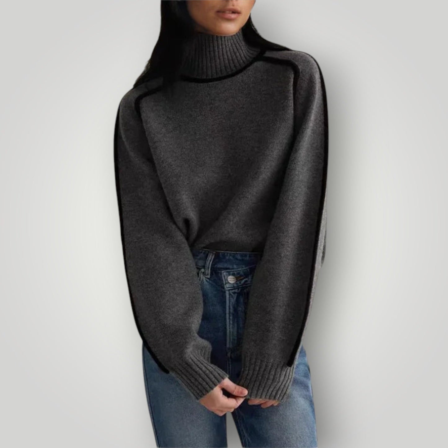 Women's Turtleneck Sweater Warm Soft Winter