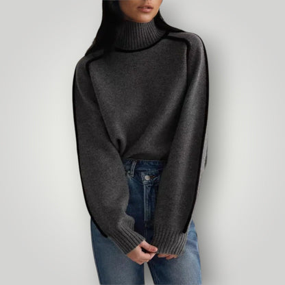Women's Turtleneck Sweater Warm Soft Winter