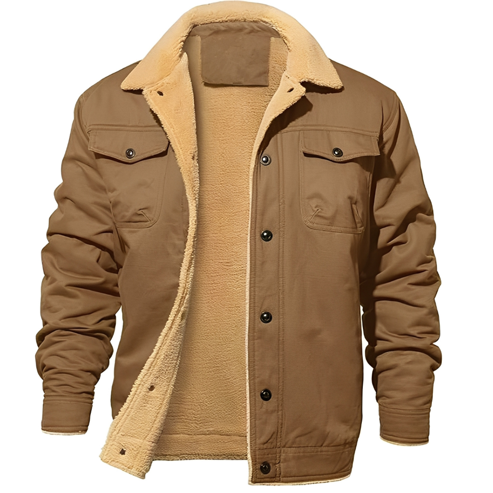 Men's Winter Jacket Warm Lined Outdoor