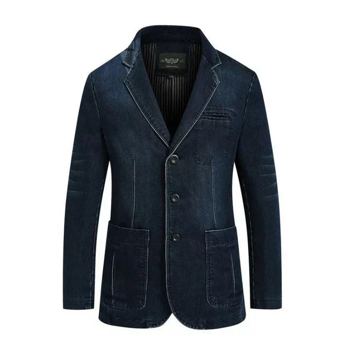 Men's Modern Denim Blazer