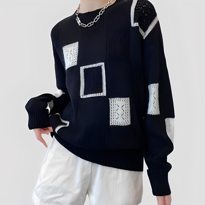 Weicher Damenpullover Moderner Stil