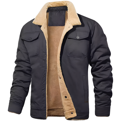 Comfortable Men's Fleece Jacket Leisure