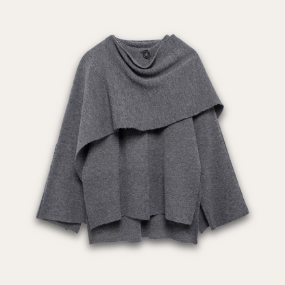 Fashionable Poncho Sweater for Women
