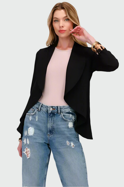 Stylish blazer with panther print