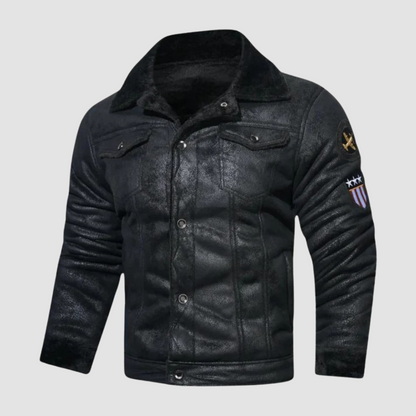 Winterjacke Bomber Style Fleece gefüttert - IdealeKleiden