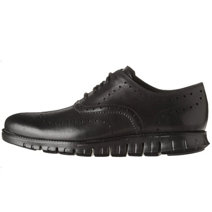 Elegant Men's Lace-up Brogues Brown