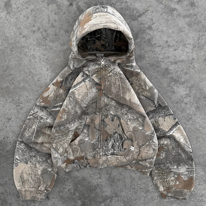 Camo Hoodie Military Style