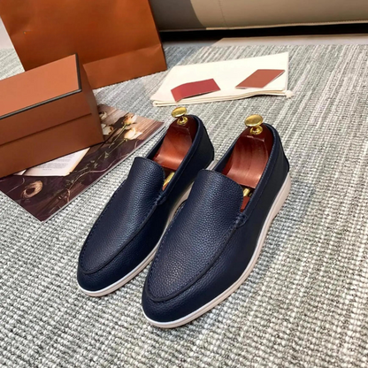 Elegante Herren Loafer Leder Luxus Qualität