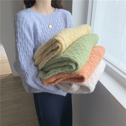 Nora Knitted Sweater Soft Cuddly Design