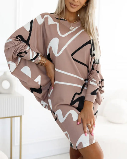 Women's Casual Long-Sleeve Printed Clothing