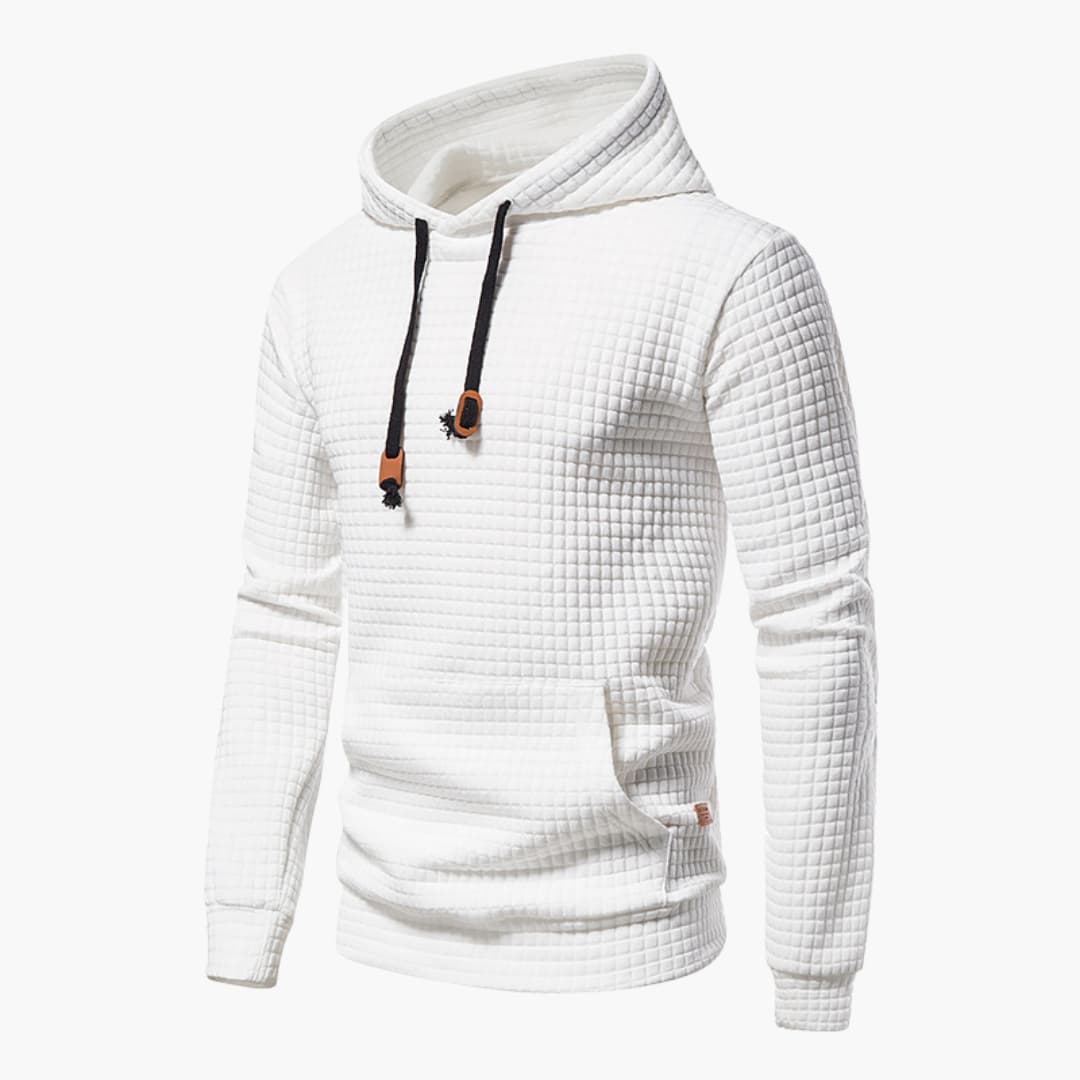 Checked Hoodie Jacket Sporty