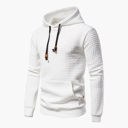 Checked Hoodie Jacket Sporty