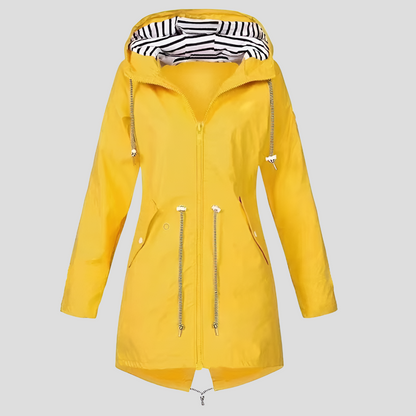 Waterproof Women's Hooded Rain Jacket