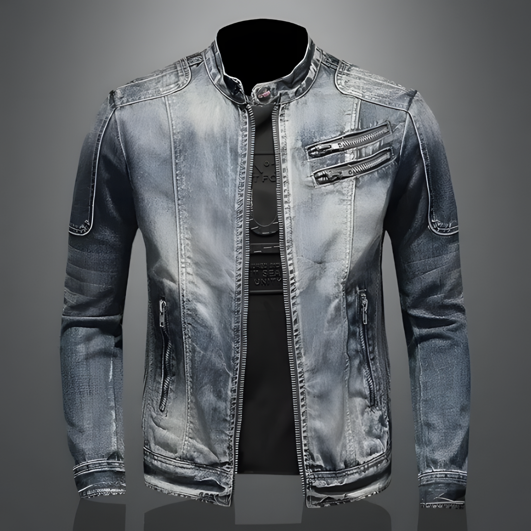 Modern Denim Jacket Trendy Style