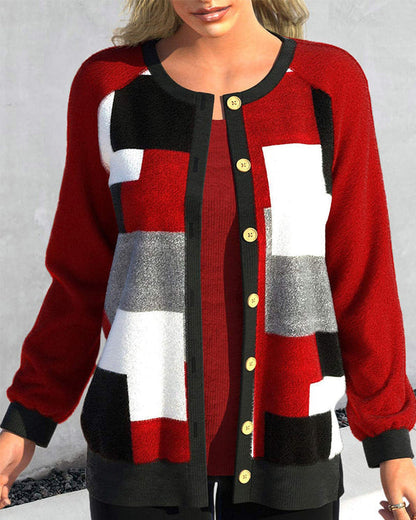 Stylish Plaid Jacket for Women
