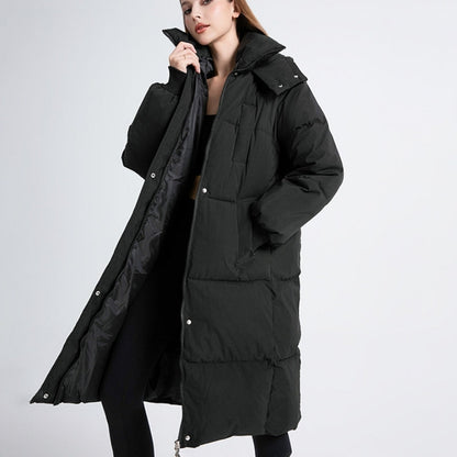 Women's Long Winter Down Jacket