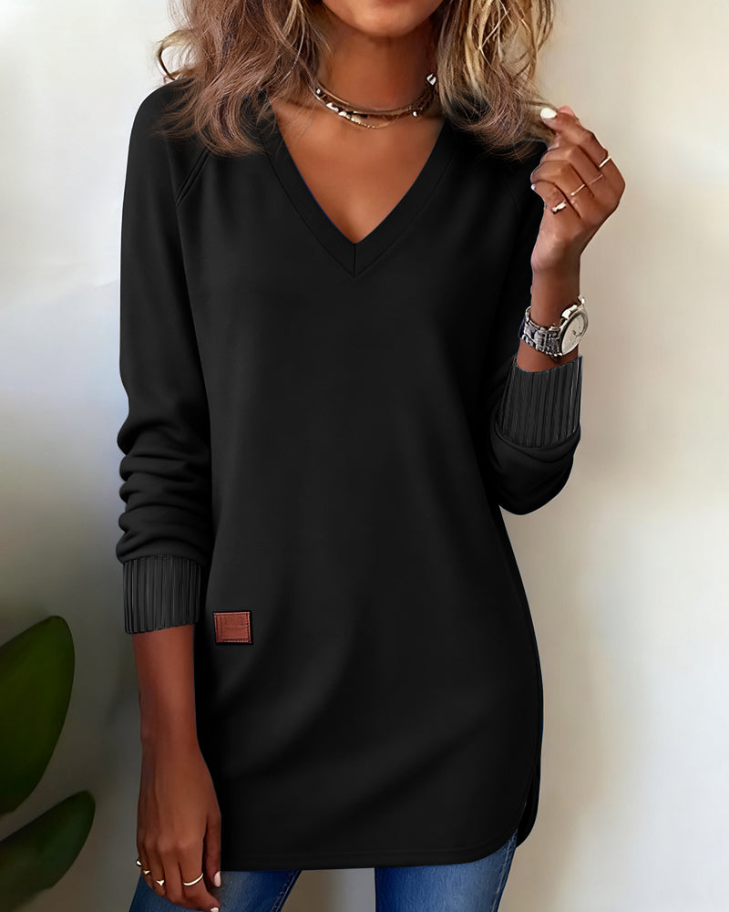 Elegant Dress V-neck Chic Design