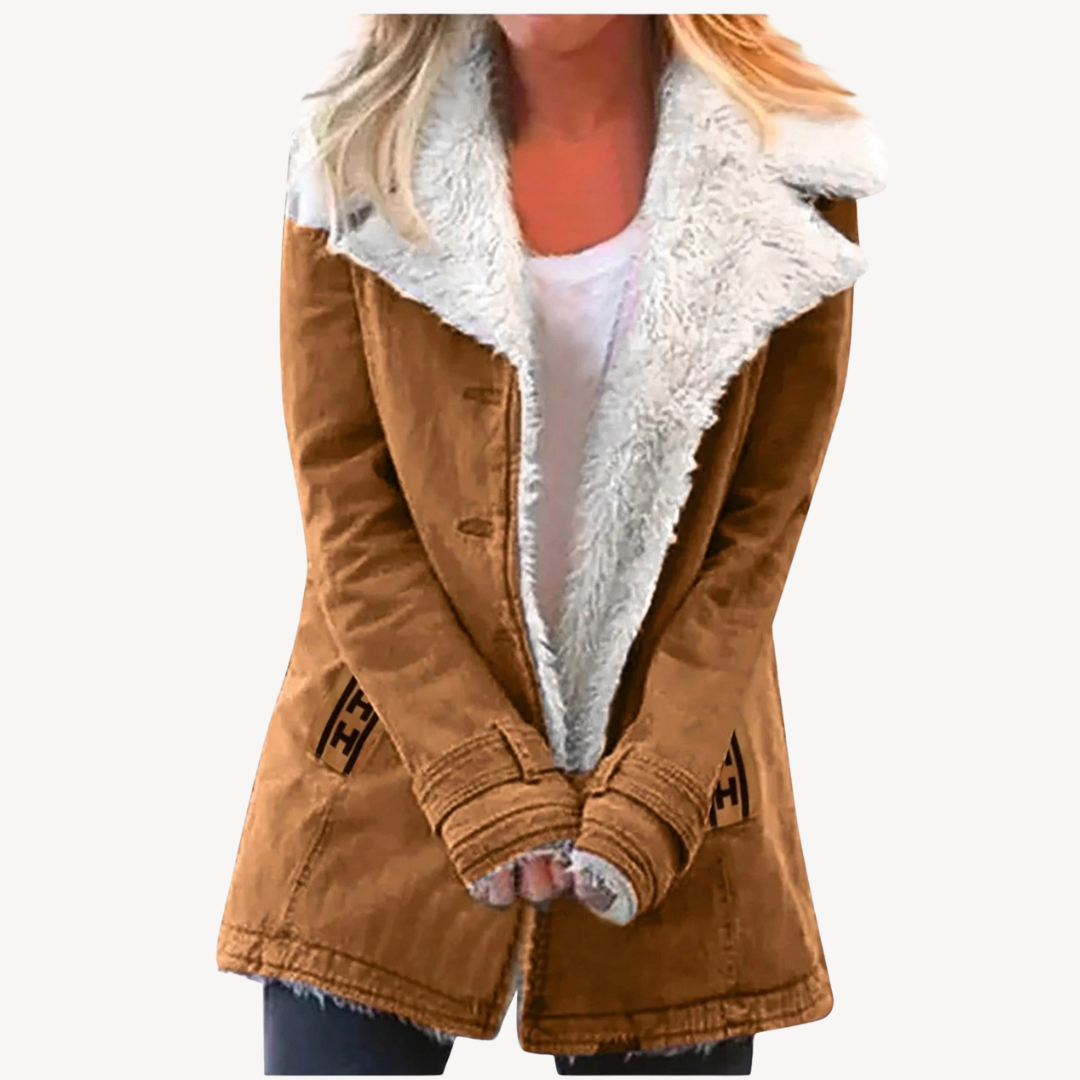 Women's Winter Jacket Fleece Lined Warm