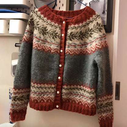 Women's Ethnic Cardigan Stylish Modern