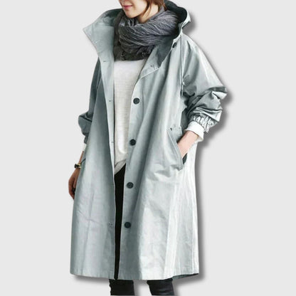 Stylish Trench Coat Women Elegant Modern