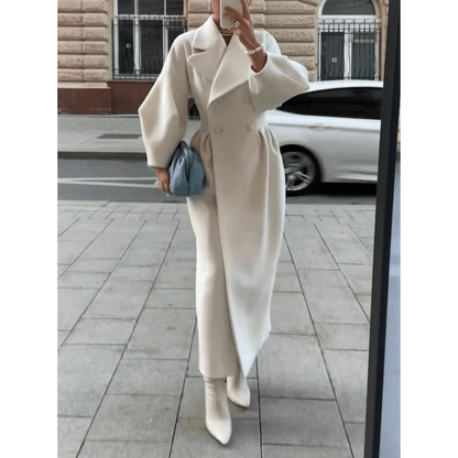 Winter Trenchcoat Damen Elegant Modern - IdealeKleiden