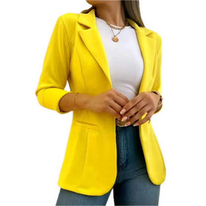 Stylish Women's Blazer Vintage Look