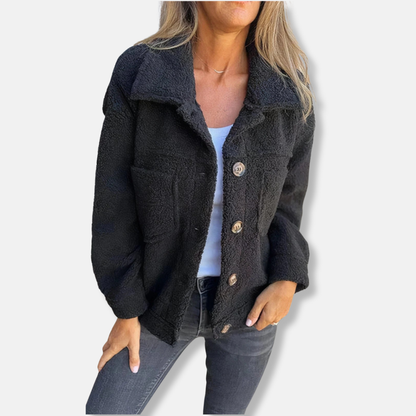 Soft Sherpa Jacket Fluffy Warm Fit
