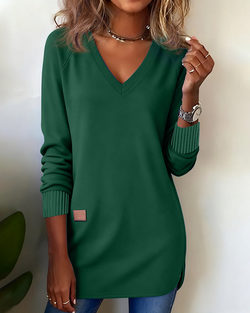 Elegant Dress V-neck Chic Design