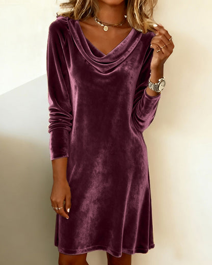 Elegante Kleidung | Wasserfallkleid Modern