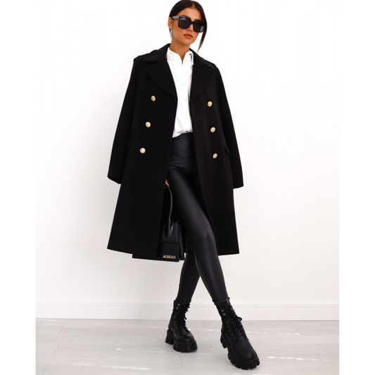 Damen Wintermantel Lang Warm Und Elegant - IdealeKleiden