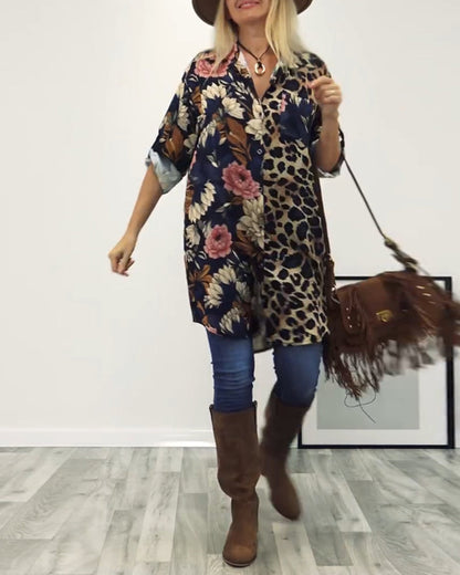 Stylish Shirt Leopard Print Trendy