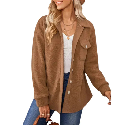 Eleganter Damenmantel Herbst Winter - IdealeKleiden