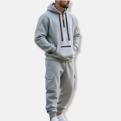 Comfortable Tracksuit Hoodie Cargo Pants