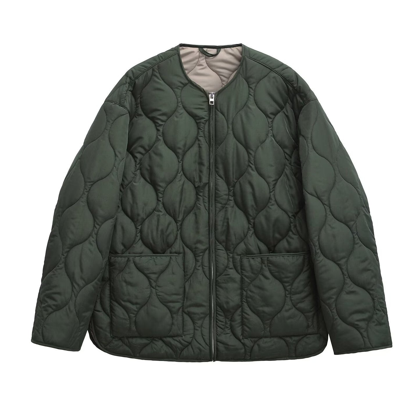 Stylish Women's Jacket with Rhinestones