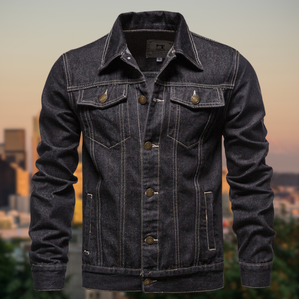 Modern Denim Jacket Classic Stylish Design