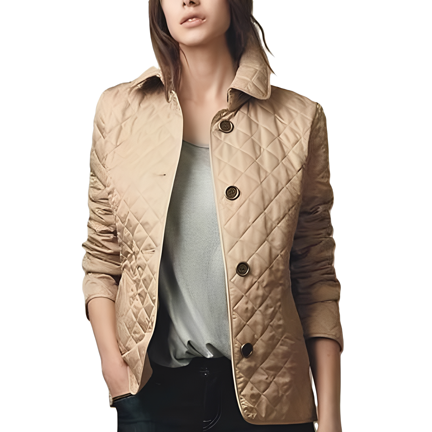 Women's Winter Jacket Fitted Warm