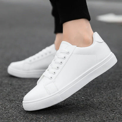 Leder Sneaker Herren Freizeitschuhe Modern - IdealeKleiden