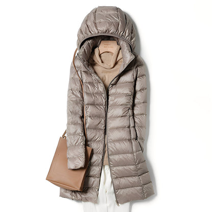 Stylish Women's Down Jacket Warm and Cuddly