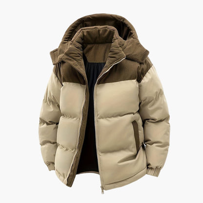 Stylish Hooded Jacket Modern Puffer Design