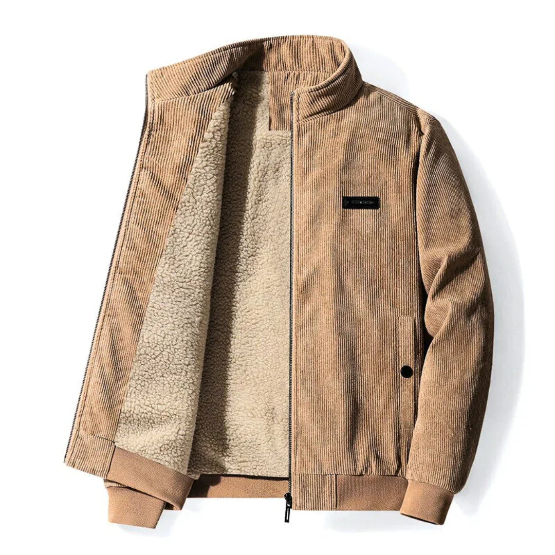 Leopold Sherpa Jacket Warm Fluffy Winter
