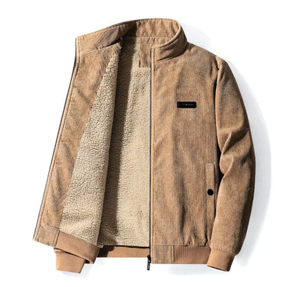 Leopold Sherpa Jacket Warm Fluffy Winter